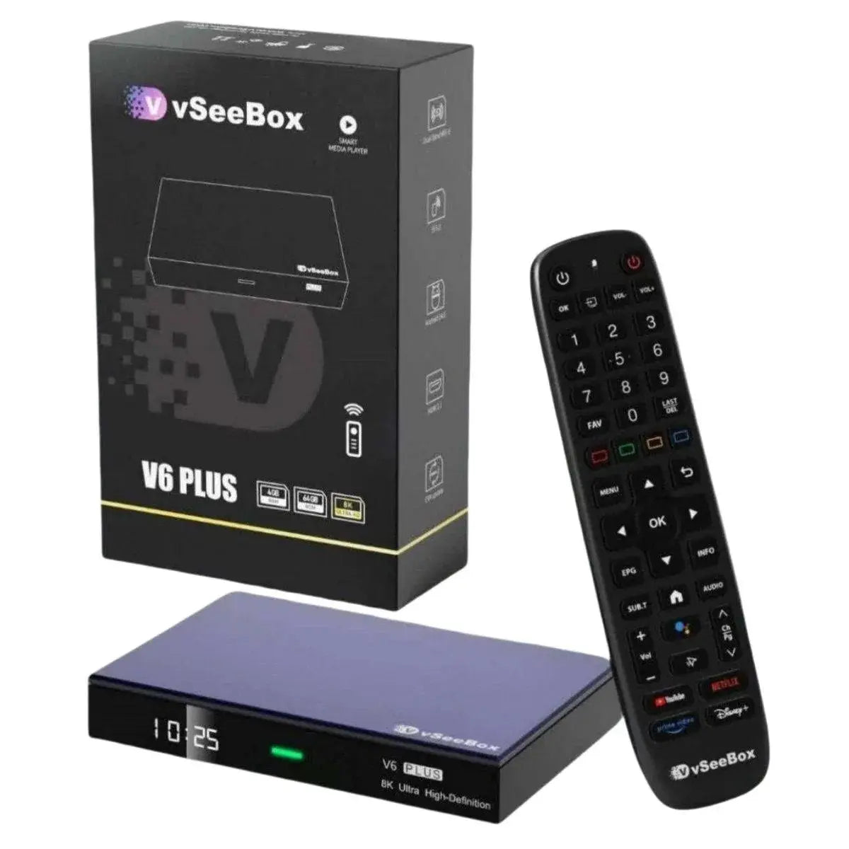 vSeeBox V6 Plus Android streaming media box